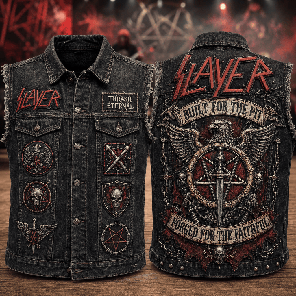 SLER PREMIUM DENIM VEST LNTH