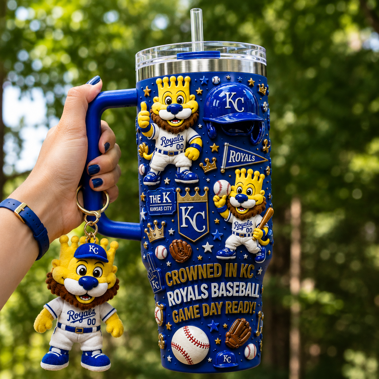 KCR 40oz Tumbler With Handle DNBN